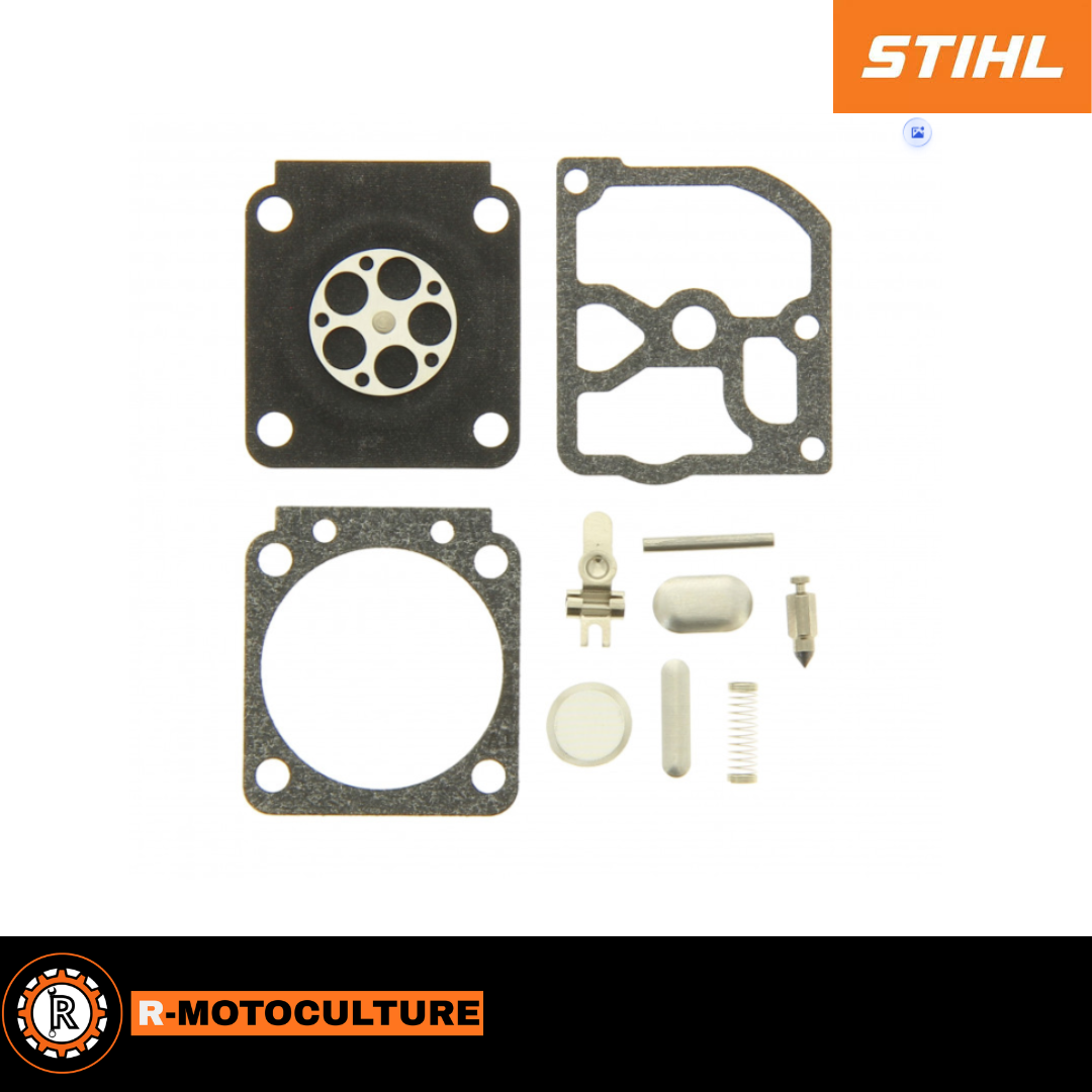 Kit carburateur Stihl 017, 018, MS 170 CE, MS 170 D, MS 180 pour Zama C1Q