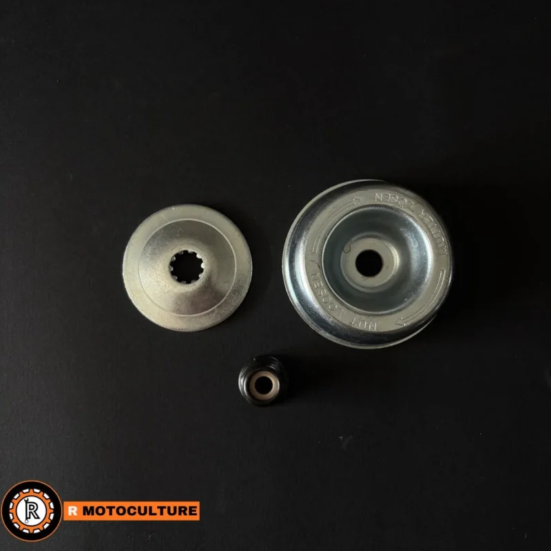 Kit fixation de lame (écrou, bol, rondelle) débroussailleuse Stihl FS 55, FS 85, FS 120, FS 250 (réf. 4126 007 1001)