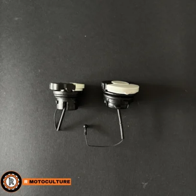 Jeu de bouchons de réservoir essence et huile quart de tour tronçonneuse Stihl MS 171, MS 211, MS 250, MS 261, MS 362, MS 440